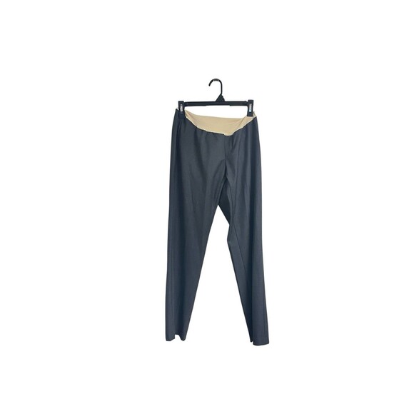 NWT Motherhood Maternity Gray Work Pants Pantsuit Sz Small - Picture 2 of 7